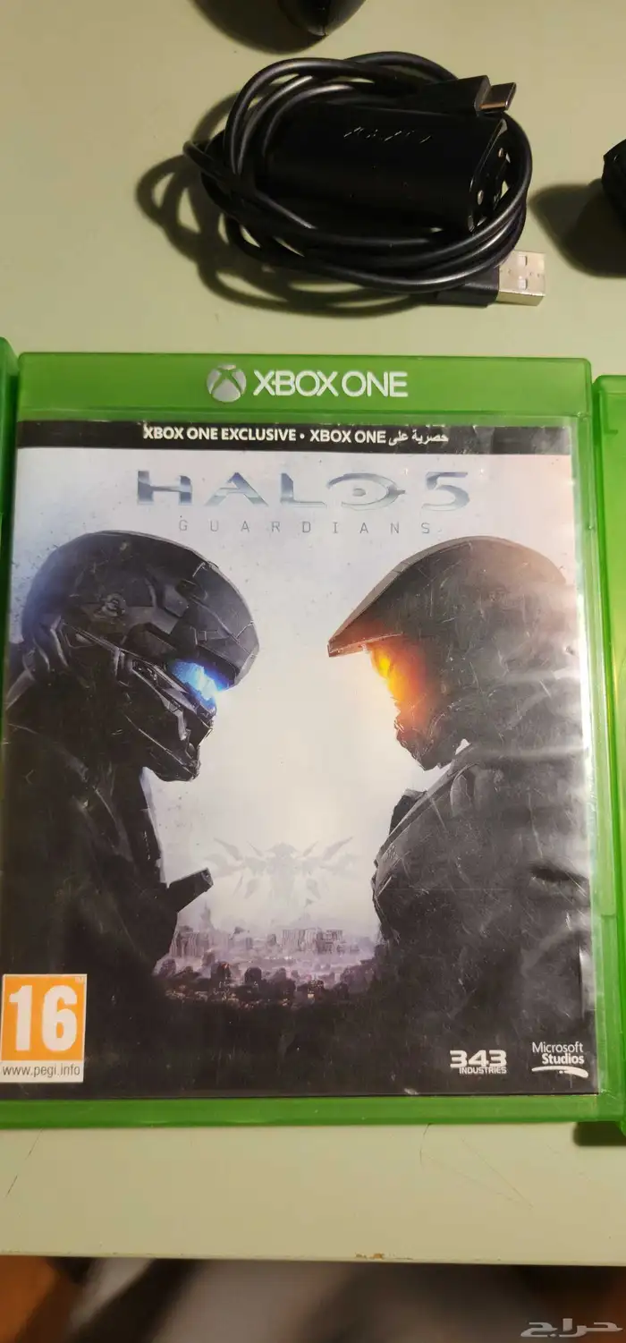 xbox series x مع كامل ملحقاته وأشرطه 5