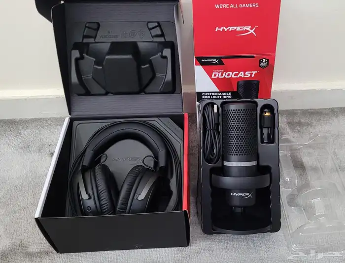 سماعة ومايك من هايبر اكس Hyperx 0