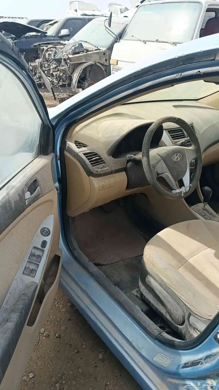 يوجد لدينا قطع غيار اكسنت من 2007 الى 2016 5