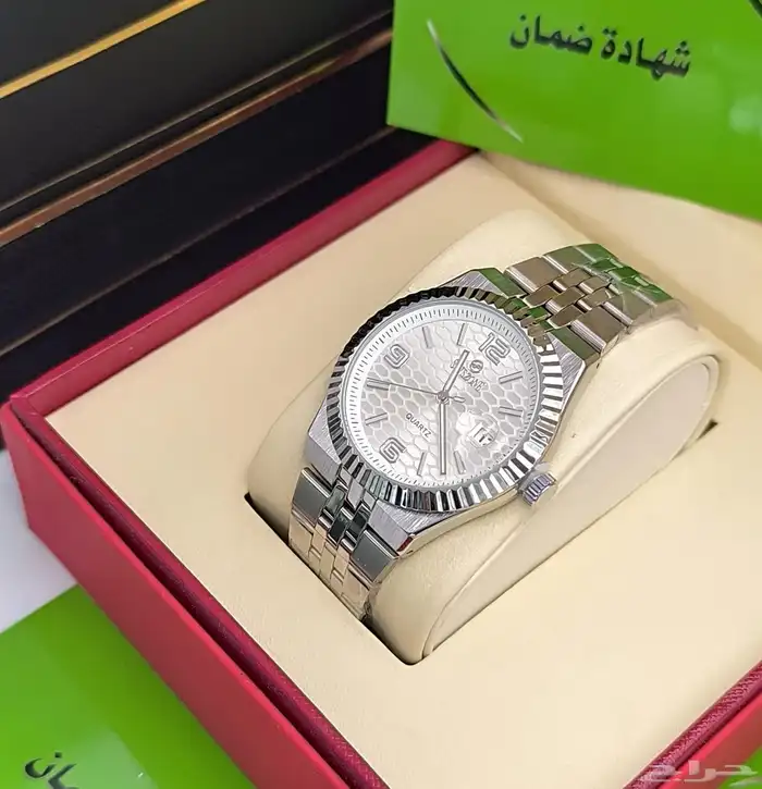 ساعات رجالية فاخرة (كوارتز) شبيه رولكس 1