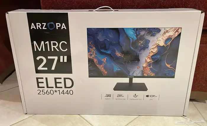 شاشة قيمنق 27 بوصة جديدة 0