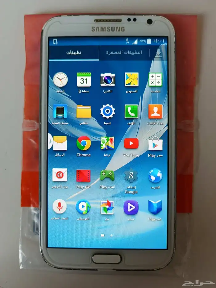 مستعمل سامسونغ جالكسي نوت 2 تو . 8