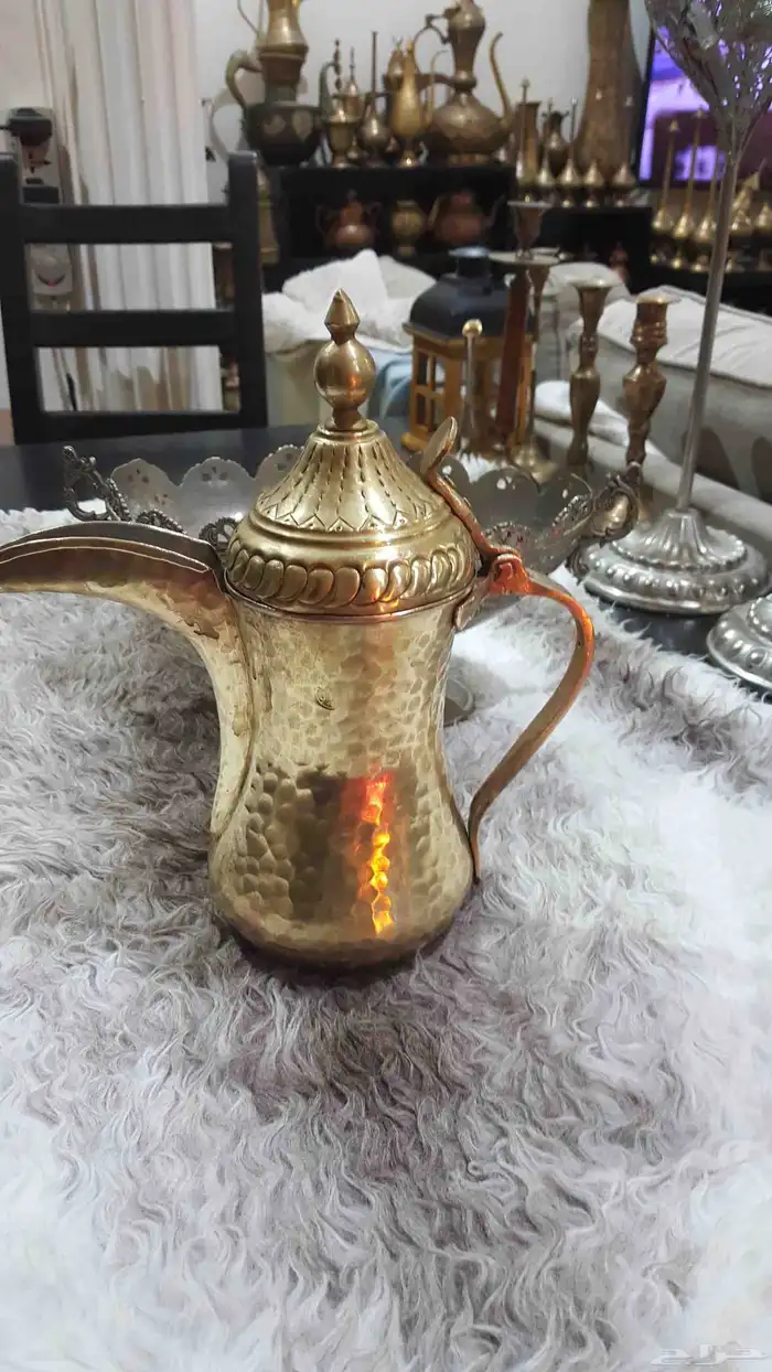 نحاسيات دلل لوحة مباخر فازات 7