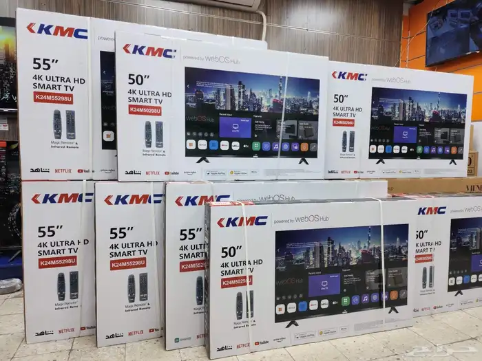 بيع شاشات اقل الاسعار تلفزيون سمارت4k واي فاي ذكي توصيل سريع 2