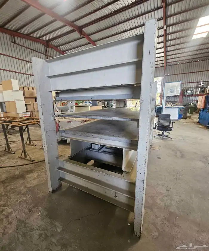 مكبس خشب قشرة حراري ايطالي طبقتين 130 في 250 8