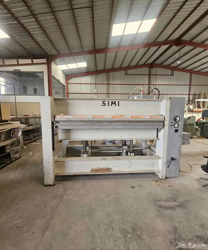 مكبس خشب قشرة حراري ايطالي طبقتين 130 في 250 0