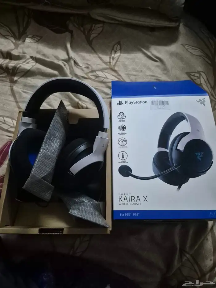 سماعه بلاستيشن 5 razer kaira x 0