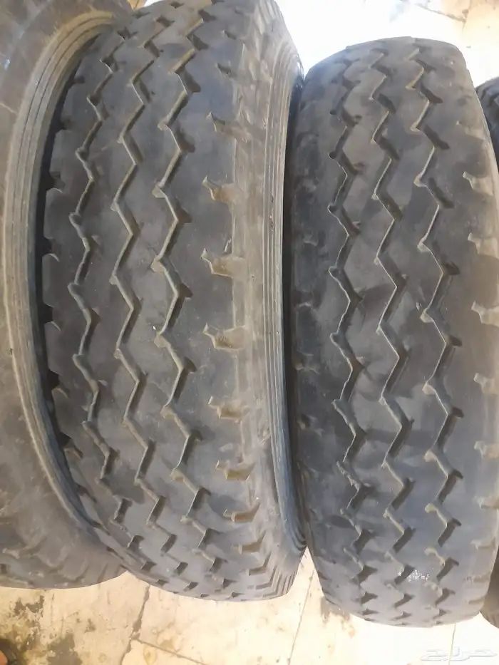 كفرات دلوب يباني نضيفه وطيبه ربع جيب شاص مقاس 750 16 5