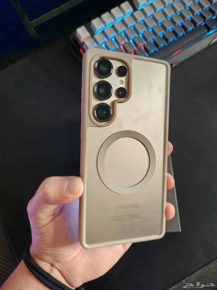 سامسونج جالكسي اس 25 الترا 256GB ذهبي 1