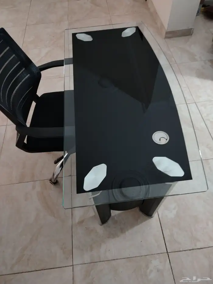 مكتب فاخر   كرسي دوار استخدام بسيط فقط 250 ريال 2