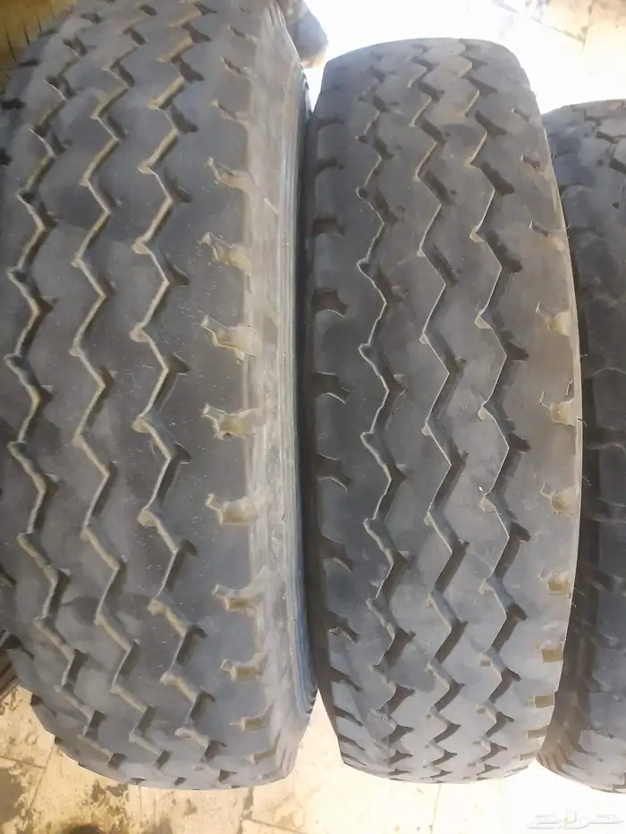 كفرات دلوب يباني نضيفه وطيبه ربع جيب شاص مقاس 750 16 4