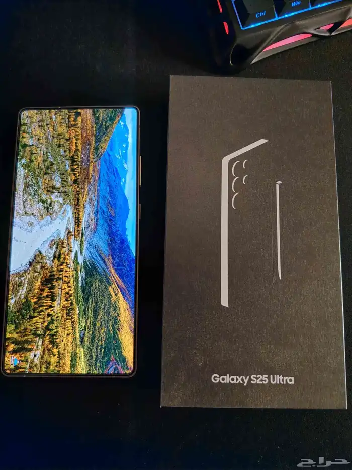 سامسونج جالكسي اس 25 الترا 256GB ذهبي 2