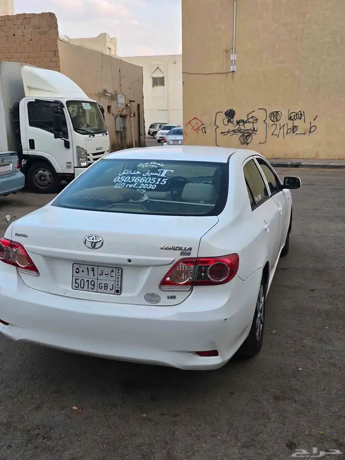 سياره تويوتا كورولا موديل 2013 1