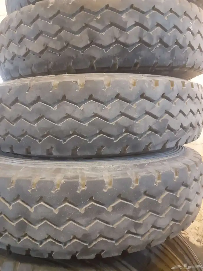 كفرات دلوب يباني نضيفه وطيبه ربع جيب شاص مقاس 750 16 3