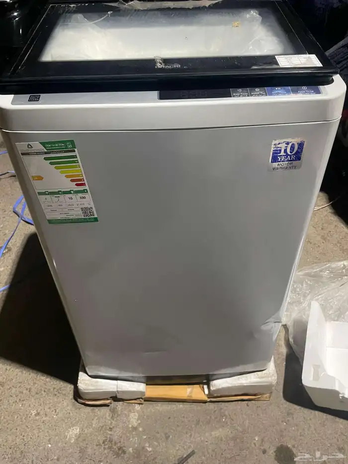 غساله هيتاشي مقاس 10 كيلو صنعاعه تايلندي بسعر   1200 0