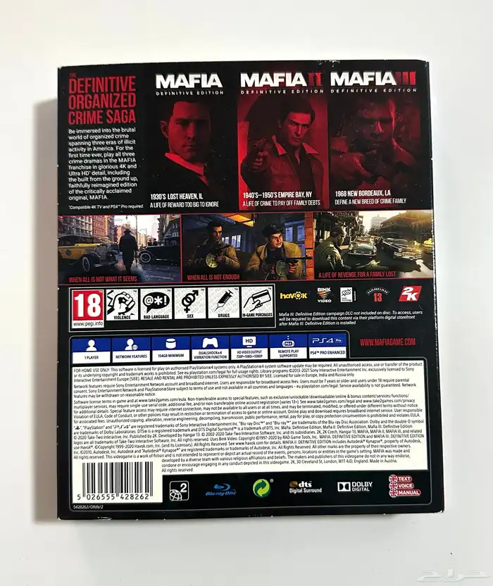 أشرطة بلايستيشن 4 PS4 PS5 CD s 1