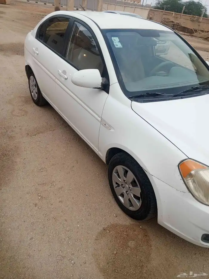 للبيع اكسنت 2011 استماره فحص جديد ممشي 400 قزاز كهرب 1