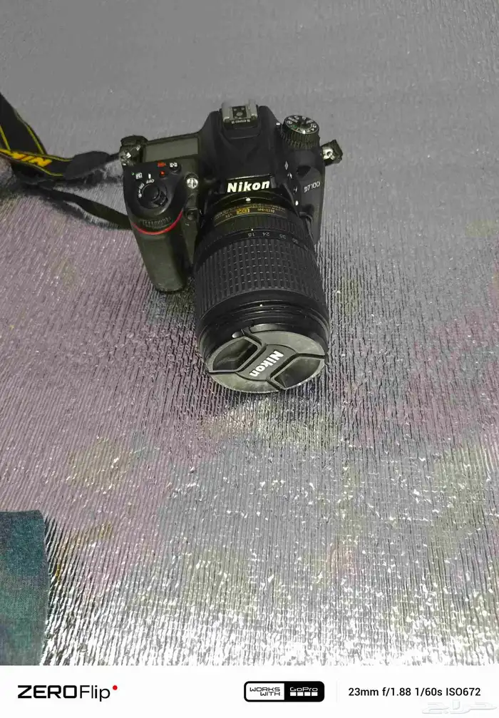 كاميره نيكون D7100بجميع الملحقات 1