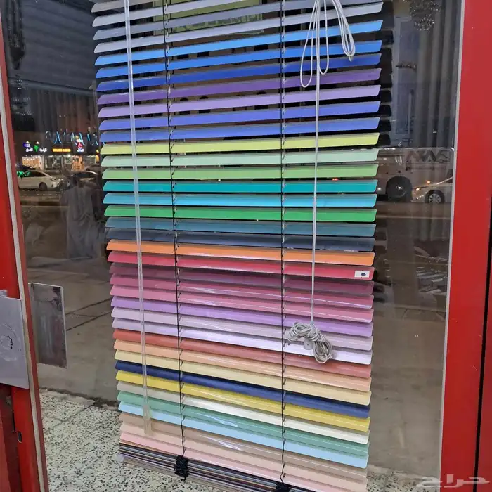 محل كنب ستائر رول بطرمه باب سحاب ستائر معدتي تكايات مساند ظه 6