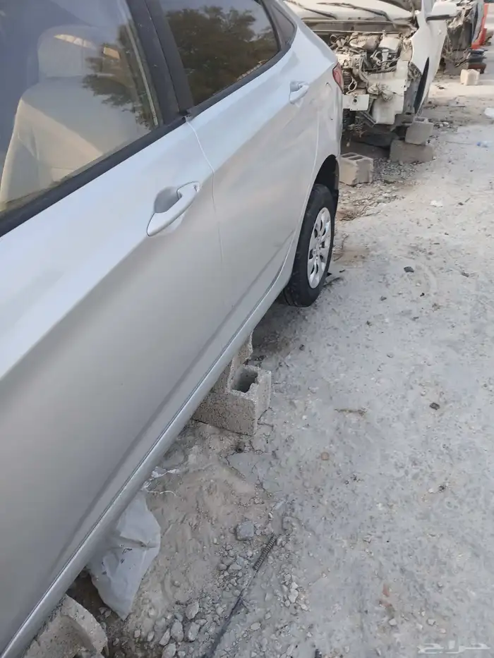 اكسنت 2017 مصدومه قطع غيار 0