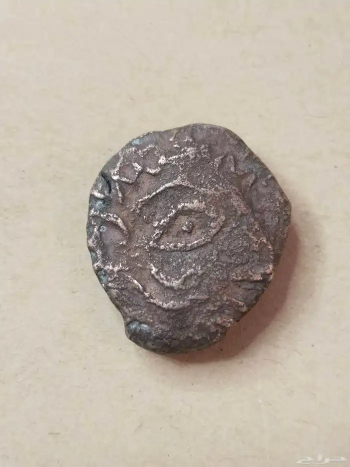 عملة البومة الحيانية من النوادر ضرب العلا قبل الميلاد 0