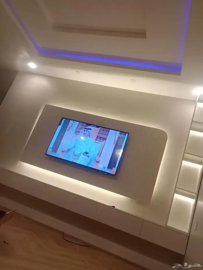 ديكور سقوف شاشات باركية فايبر شاشات شامل نقل الكهرباء 5