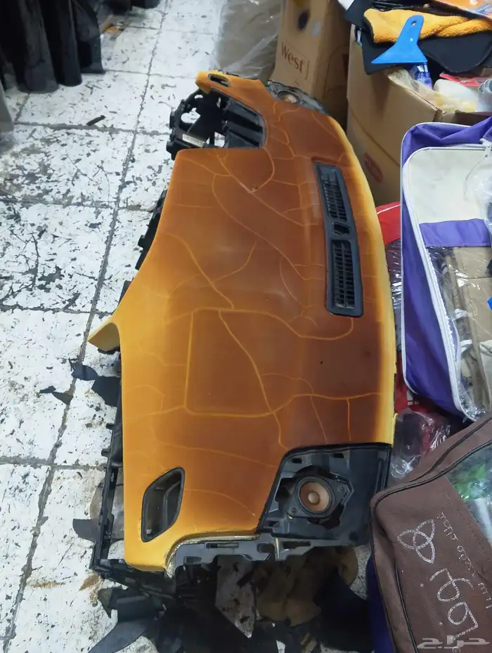 تنجيد قشرة طبلون سوناتا موديل 2016 جلد أسود مناسب جدا  لضباب 6