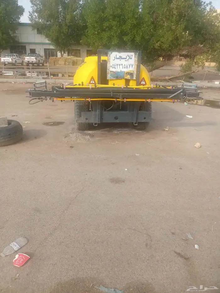 دسك ومرشه ونتاه للأيجار في ويوجد جهاز الرش النخل 0