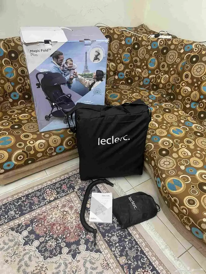 سترولر عربيه اطفال من مذركير جديده غير مستخدمه بالكارتون 2