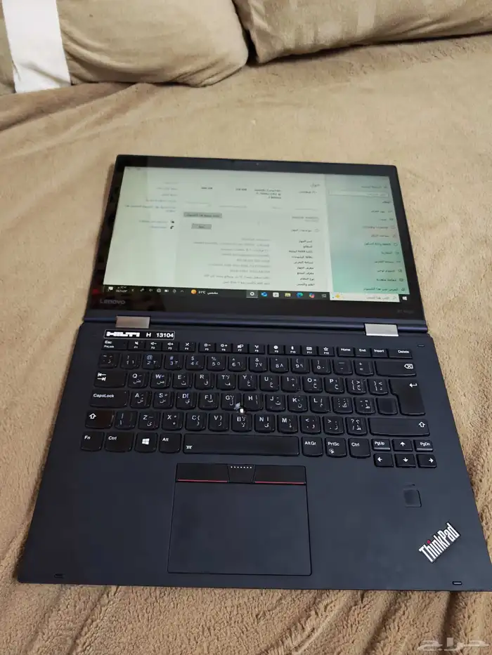 لابتوب كور اي 7 لمس وقلم سريع جدا ونظيف جدا 10