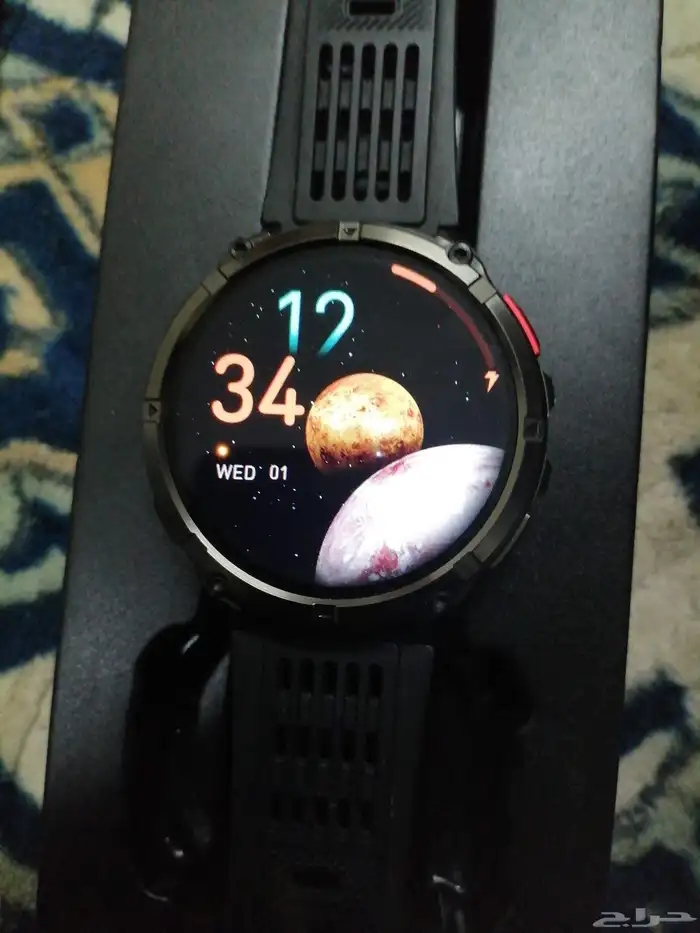 ساعة ذكية HT33 أصلية - بطارية جبارة 1100mAh- مقاومة للماء 9