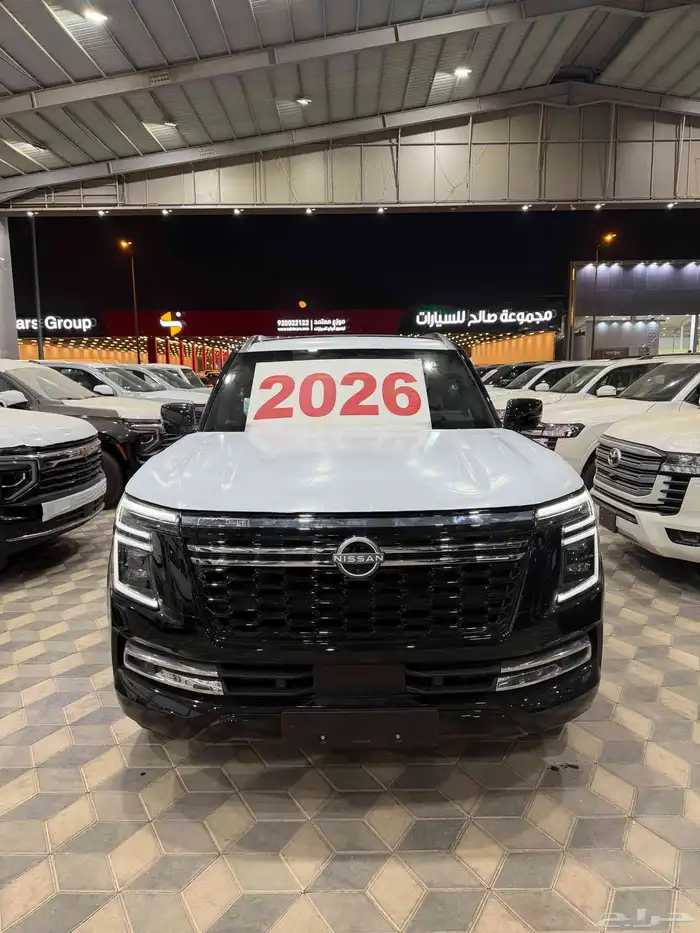 نيسان باترول بلاتينيوم 2026 تنفس طبيعي خليجي بطاقه جمركيه 0