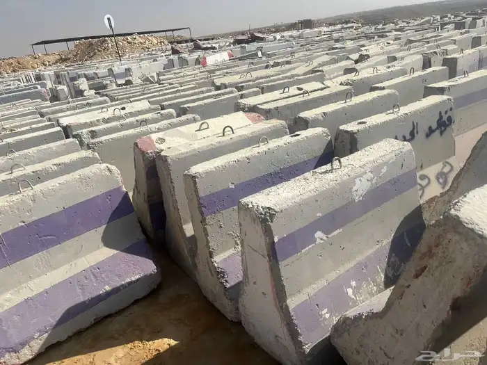 توريد حواجز خرسانيه مستخدمه 4