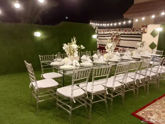 تنظيم حفلات ومناسبات ويوجدخيم ويوجد كرسي ملكي وزل ملكي 38