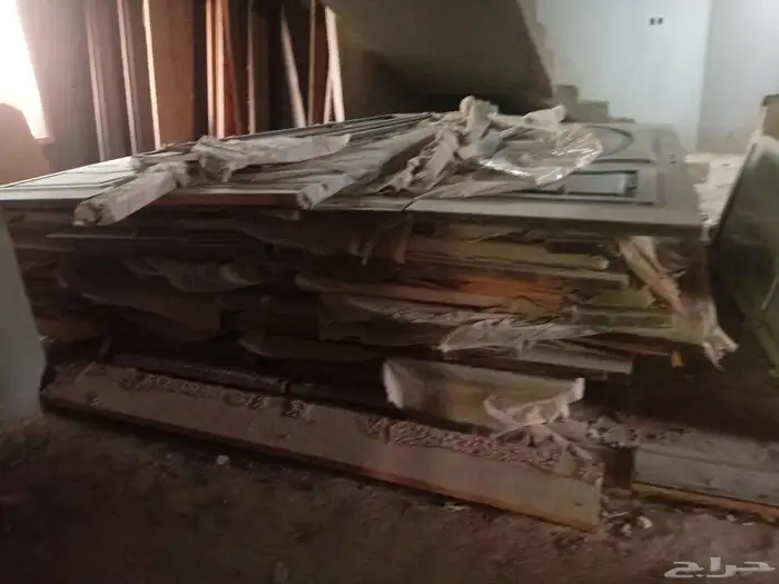 ابواب خشب ونوافذ المنيوم للبيع 5