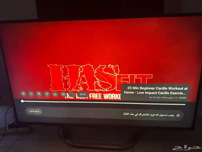 شاشة LG 55 بوصه وشاشة impex 50 بوصه 2