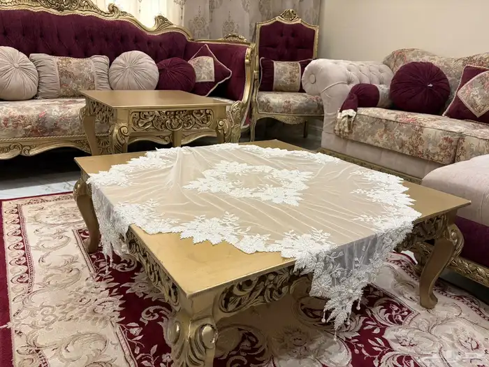 مجلس صالون كامل للبيع كالجديد 3