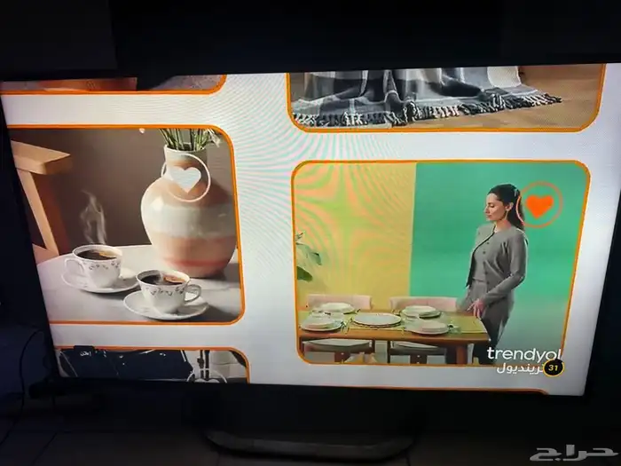 شاشة LG 55 بوصه وشاشة impex 50 بوصه 3