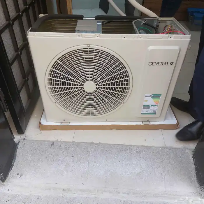 مكيف جنرال اسبليت تبريد 18400 ريشه ذهبيه ضمان 7 سنوات نحاس 10