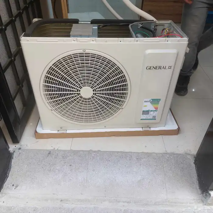 مكيف جنرال اسبليت تبريد 18400 ريشه ذهبيه ضمان 7 سنوات نحاس 1