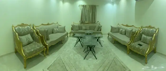 كنب مجلس نضيف غرفة 5ف5للبيع 2