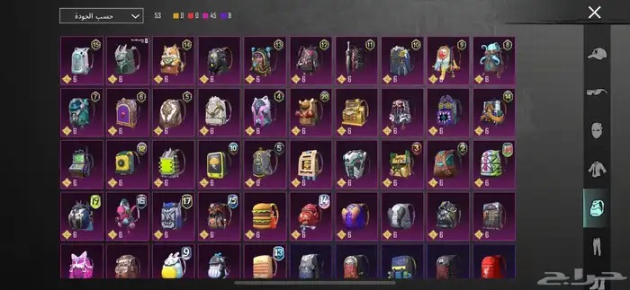 حساب ببجي لفل الحساب 81 للبيع 8