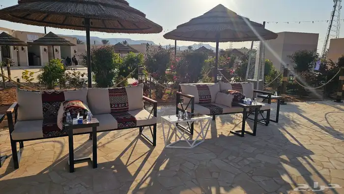 تأجير جلسات ارضية و شعبية وزل و دفايات 0