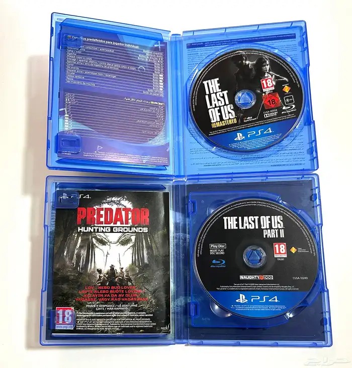 The Last of Us Part 1 and 2 اشرطة ذا لاست اوف اس 1