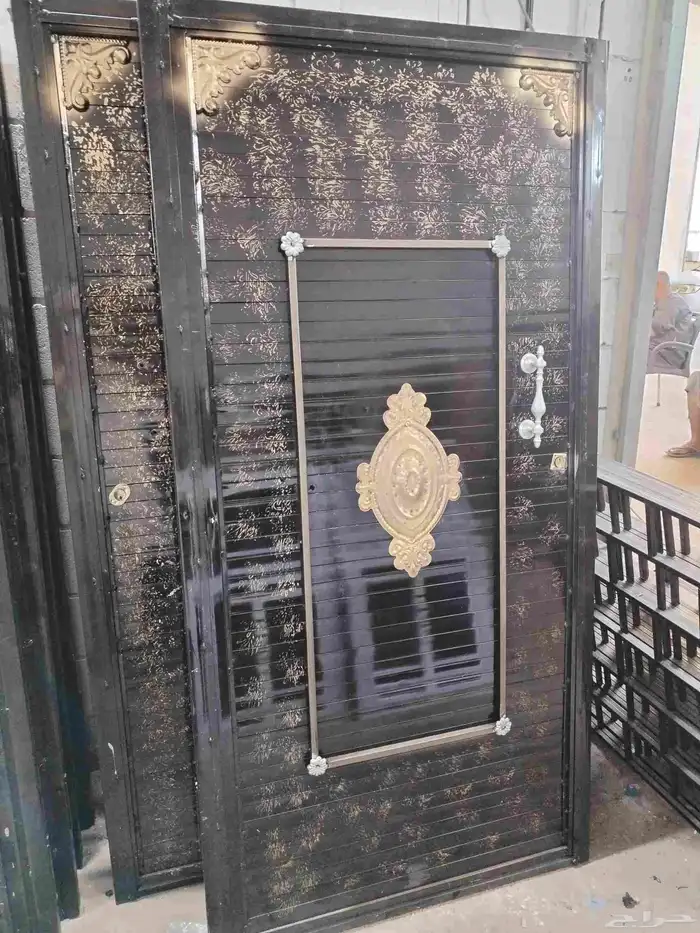 أبواب جاهزة حديد المنيوم وشبابيك 7