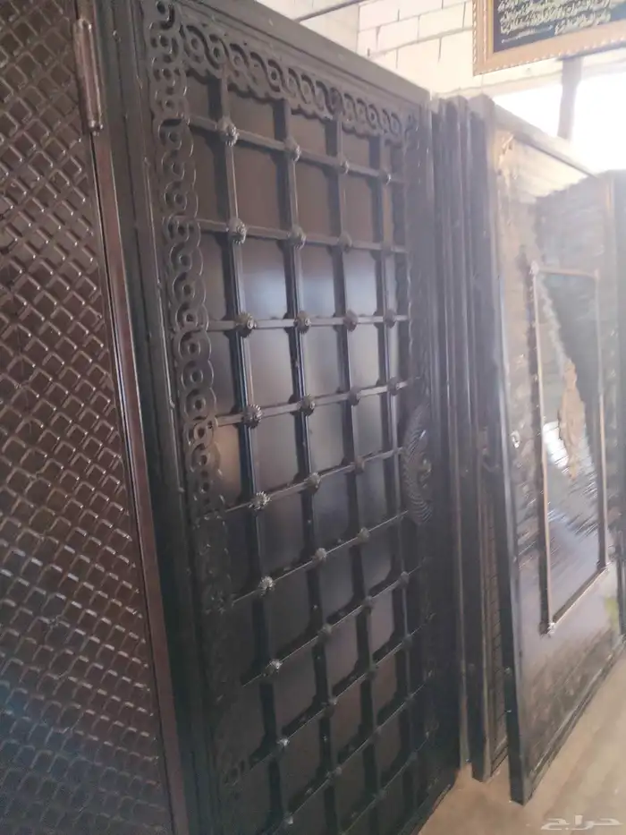أبواب جاهزة حديد المنيوم وشبابيك 6