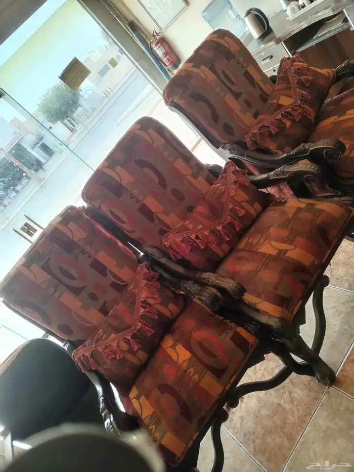 كراسي عدد12 كرسي مع الطاولات 0