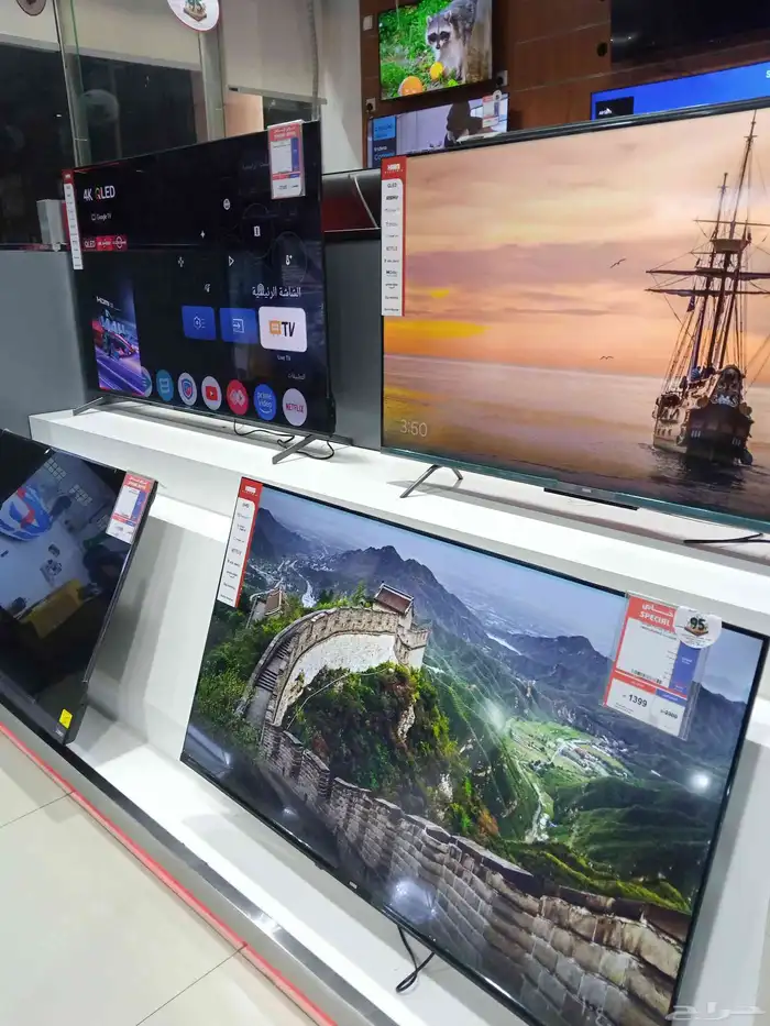 شاشات تلفزيون 4k QLED 14