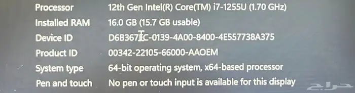 لاب توب hp للبيع لاب توب نظيف 2