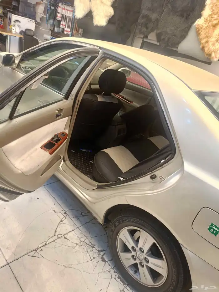 سياره كامري موديل 2006 قير عادي ماكينه قير شرط بودي مرشوش 0